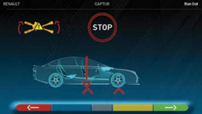 Rotary® Wheel Aligner – R1065 | Mobile Tablet Aligner Tablet control interface for the Rotary R1065 wheel alignment machine