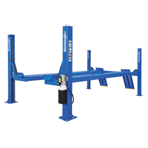 Forward Lift CRO14 Four Post General Service Lift featuring 14,000 lb capacity, offering durable construction and versatile vehicle service support.