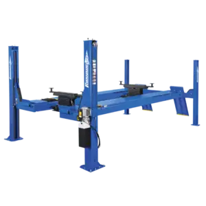 CROA14 Alignment Runway Lift with 14,000 lb capacity, featuring sturdy design and precision for vehicle alignment services.