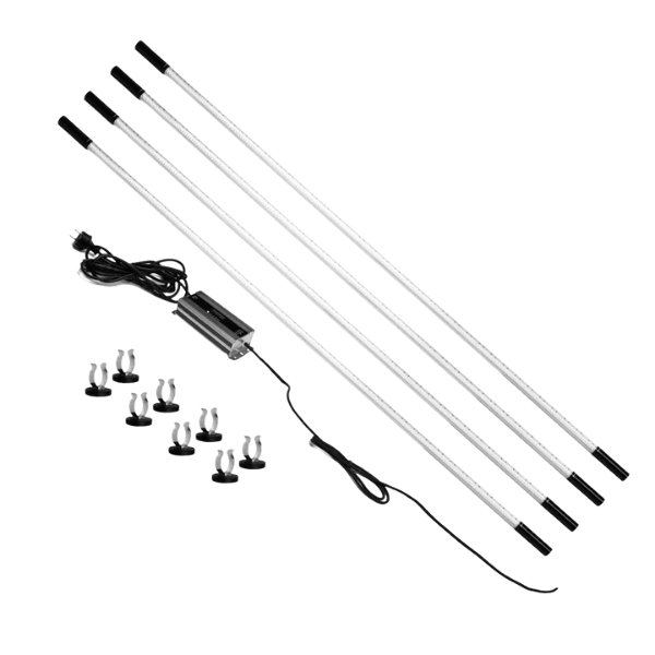 Forward Lift® FA5700 | 4-Post Tech Light Kit Forward Lift FA5700 4-Post Tech Light Kit featuring four 48" LED wands with 216 LEDs each and 8 magnetic clips for secure, bright workspace lighting.